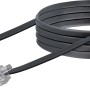 Schwaiger Modem-Anschlusskabel, 3 m, für die Verbindung von Modem und Splitter im Heimnetzwerk.