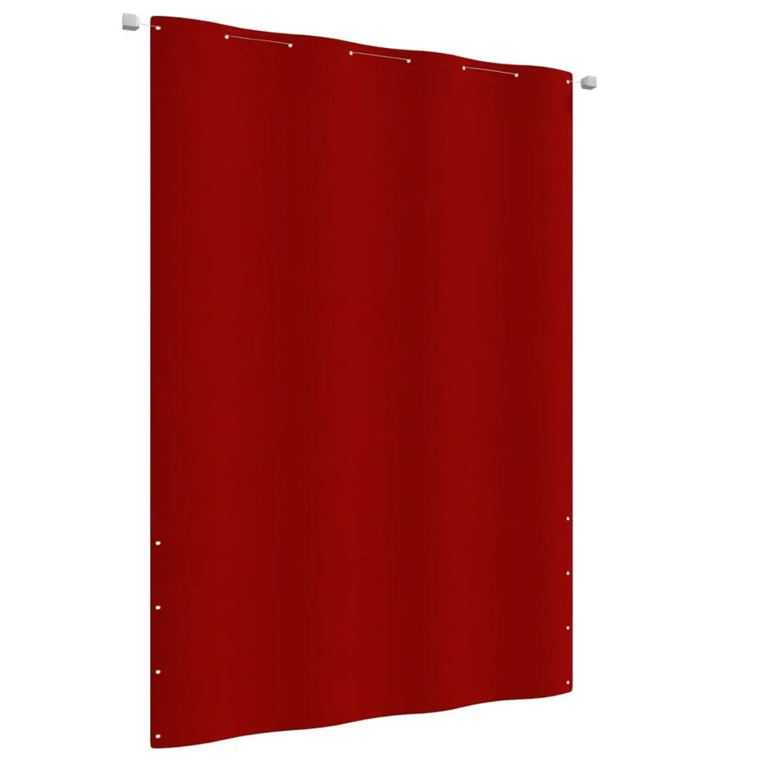 vidaXL Balkon-Sichtschutz Rot 160x240 cm Oxford-Gewebe 148547