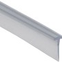 Transparente Schulte Einschubdichtung für Duschkabinen MasterClass und Garant, Glasstärke 6mm.