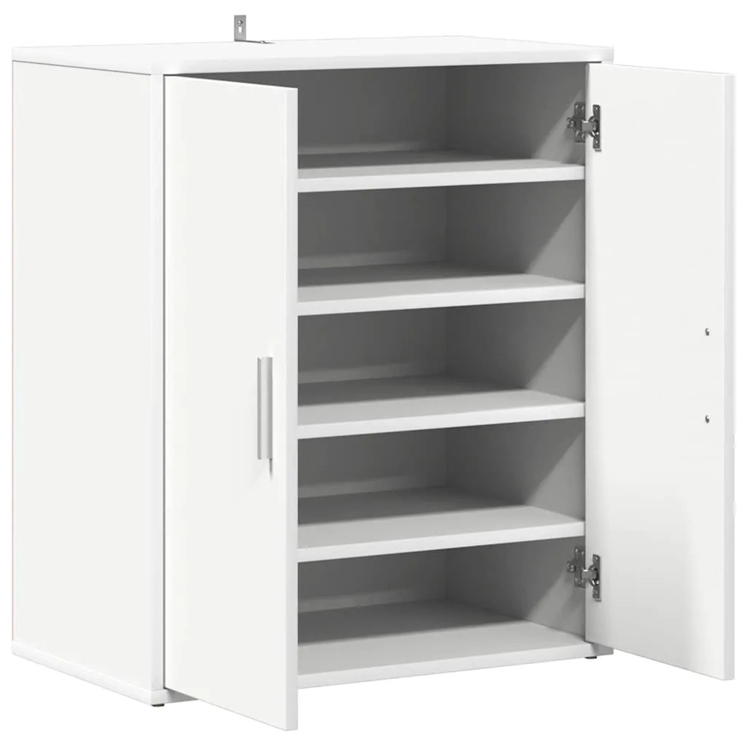 vidaXL Schuhschrank Weiß 60x35x70 cm Holzwerkstoff 808918_6