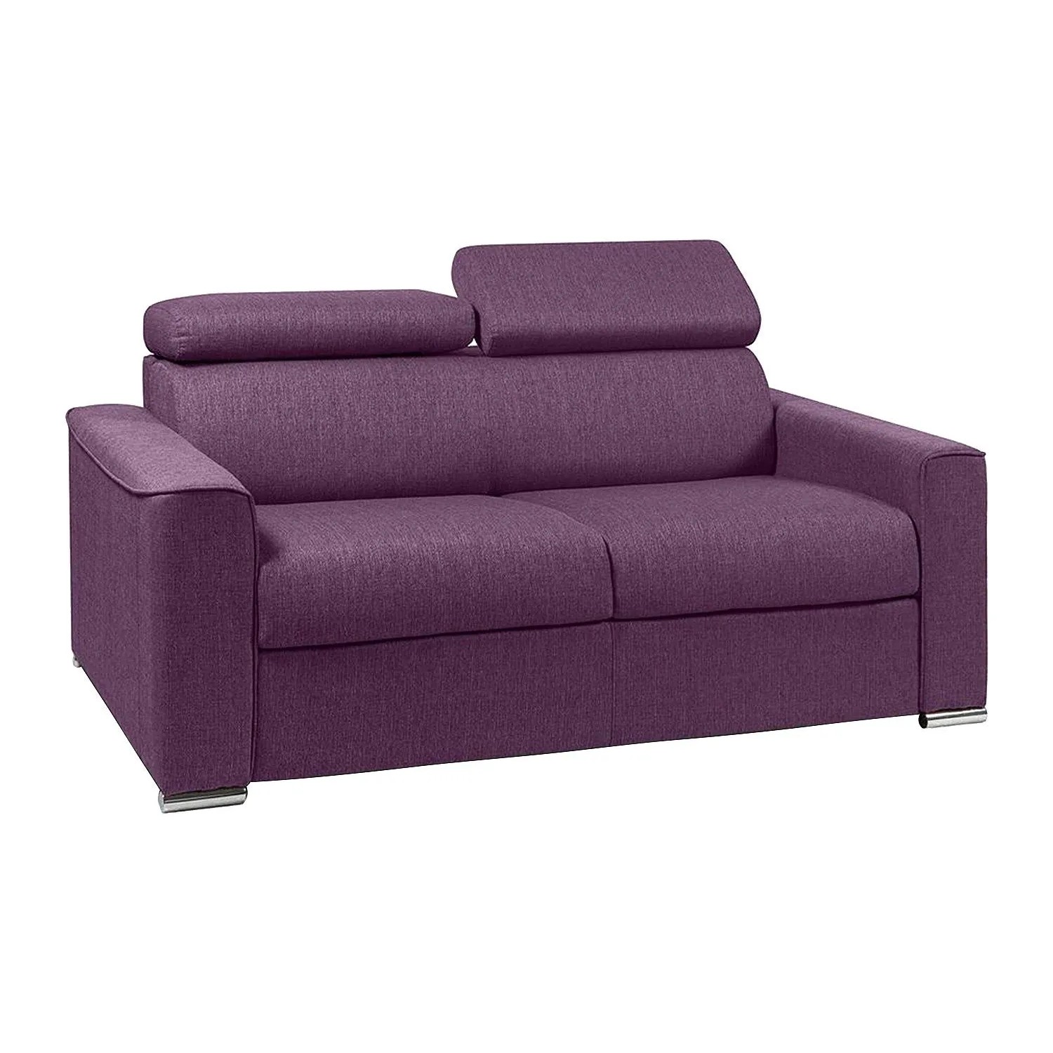 Vente-unique Schlafsofa Vizir Violett 176 cm