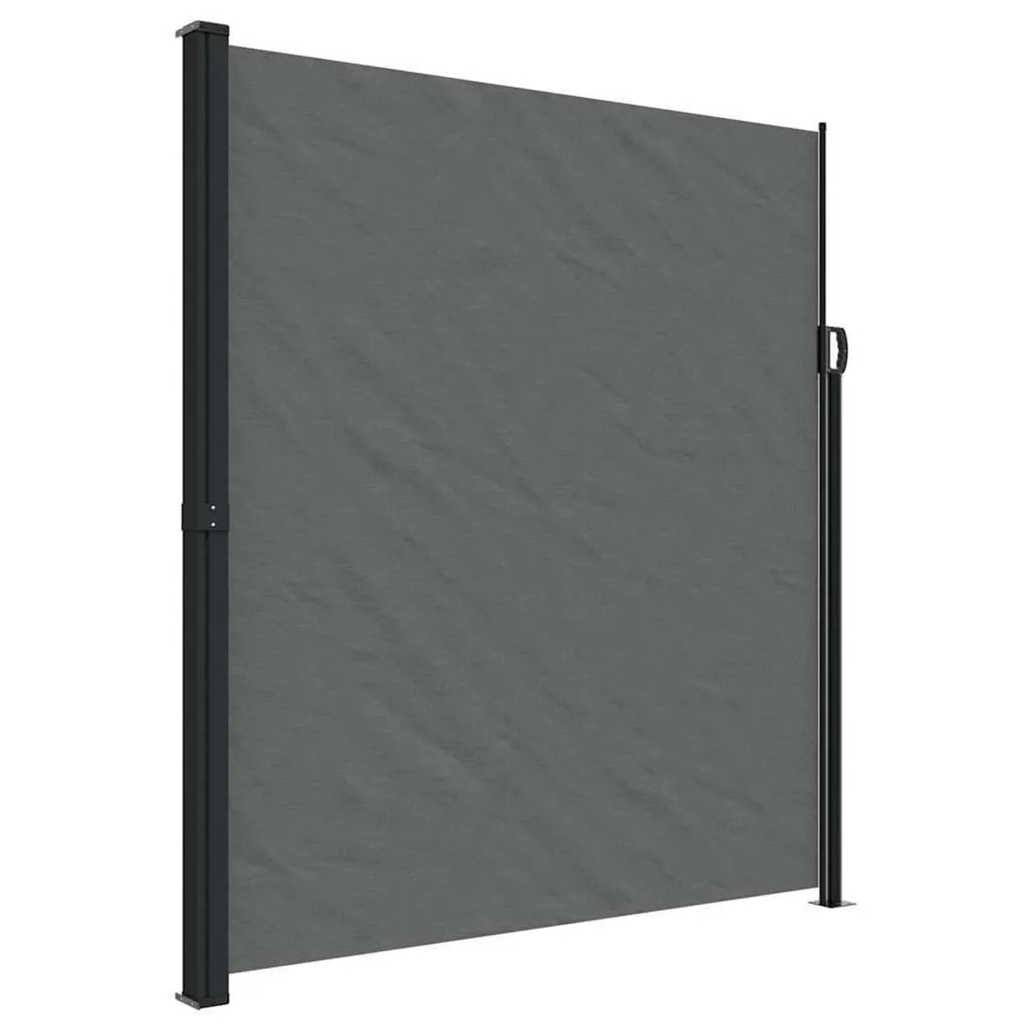 vidaXL Seitenmarkise Ausziehbar Anthrazit 220x600 cm 4004578