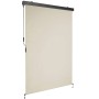 Beige Tectake Senkrechtmarkise Eloise 120x250 cm, ideal als Sicht- und Sonnenschutz für Balkon und Terrasse.