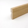 Sockelleiste Clipfix A, Eiche Hell, 16x58x2500 mm, furniert. Für harmonische Bodenabschlüsse.