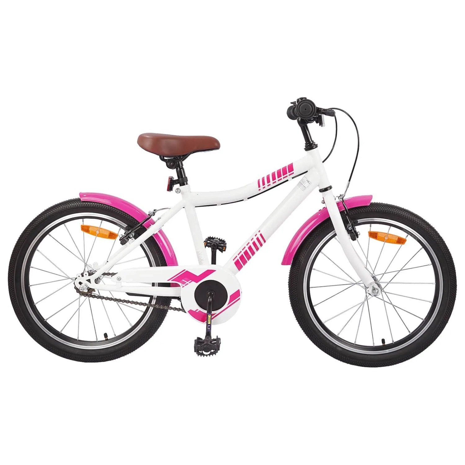 vidaXL Kinderfahrrad 18 Zoll für 5-7 Jahre Alt Rosa 42009552
