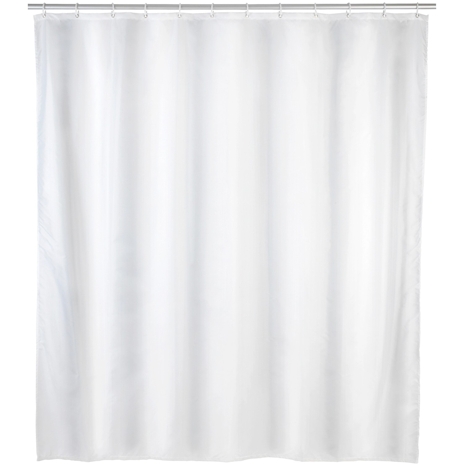 Allstar Duschvorhang Zen Polyester Waschbar 180 cm x 200 cm Weiß günstig online kaufen