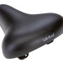 Schwarzer Selle Royal Touren-City-Sattel mit Federn für bequemes Radfahren.