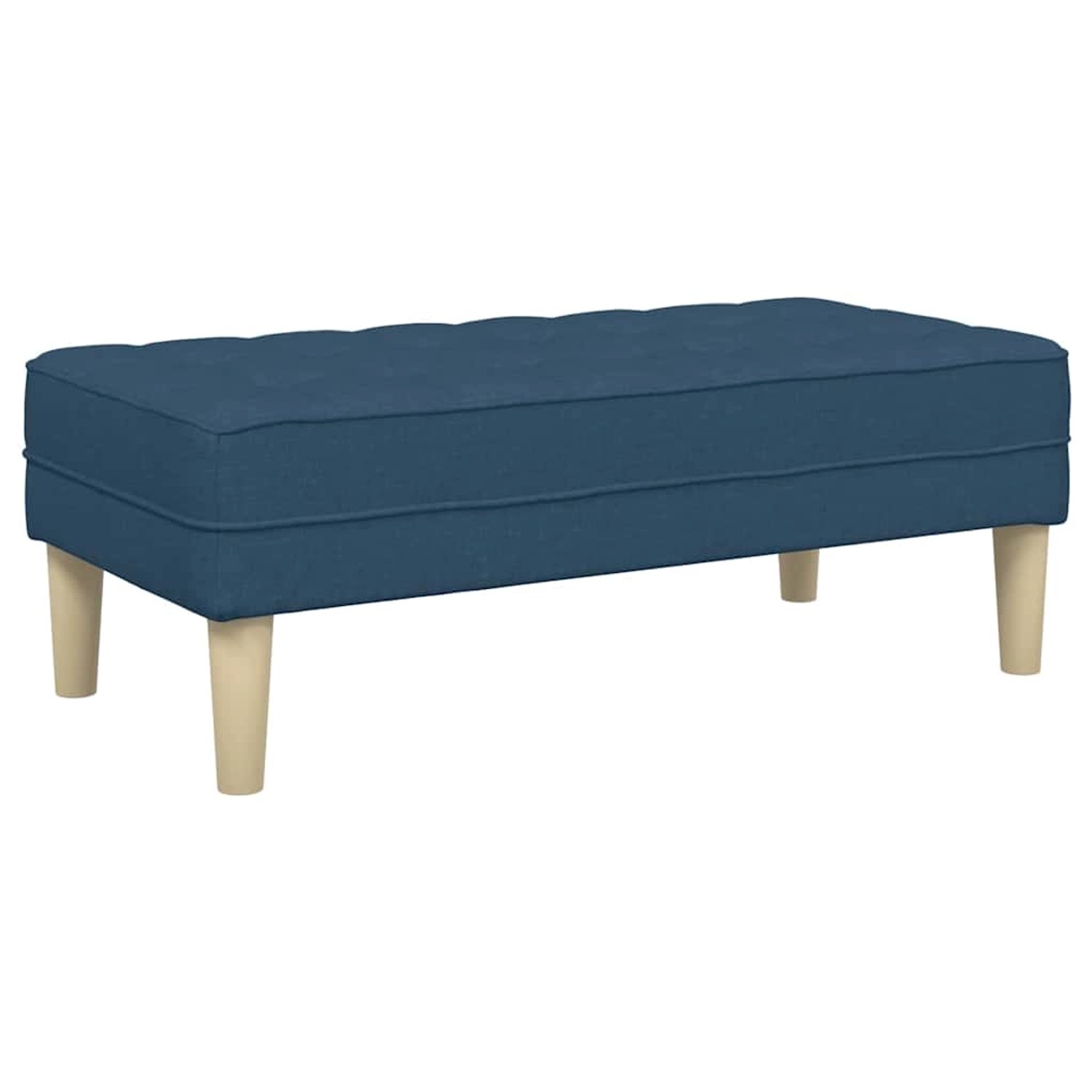 vidaXL Bank Blau 113 x 57 x 39 cm Stoff 42001942 günstig online kaufen