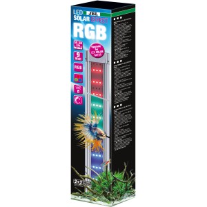 Verpackung der JBL Effektleuchte LED Solar Effect 549 mm, Aquarium Beleuchtung mit RGB LEDs.