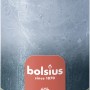 Bolsius Rustik-Kerze Sunset, Ø 6,8 cm, 13 cm hoch, himmelblau, für stimmungsvolle Atmosphäre.