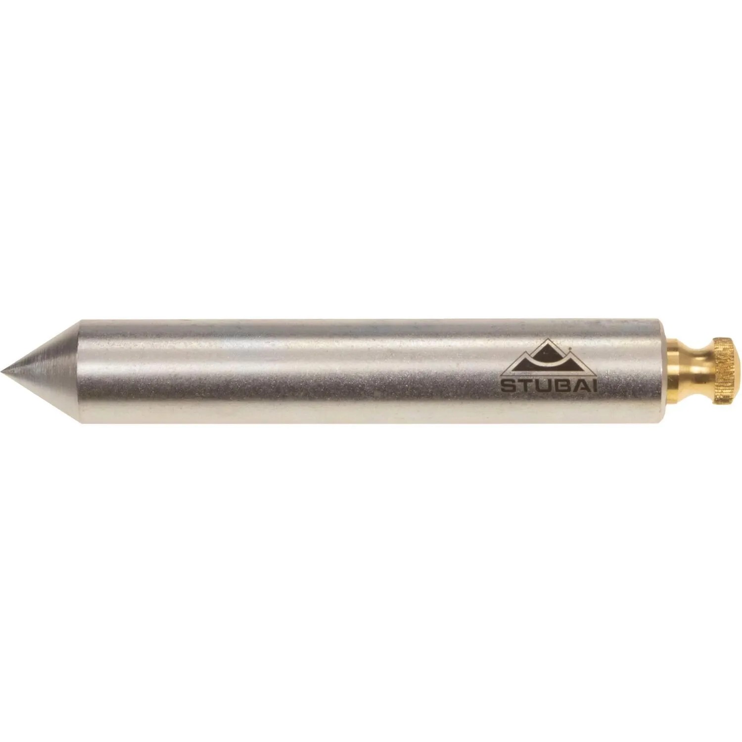 Stubai Senklot 220 g Stahl 130 mm mit Abschraubbarer Messingkappe