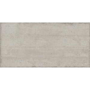 Graue Bodenfliese Feinsteinzeug Dock decor, 80x40 cm, matte Zement-Optik für Innen- und Außenbereich.