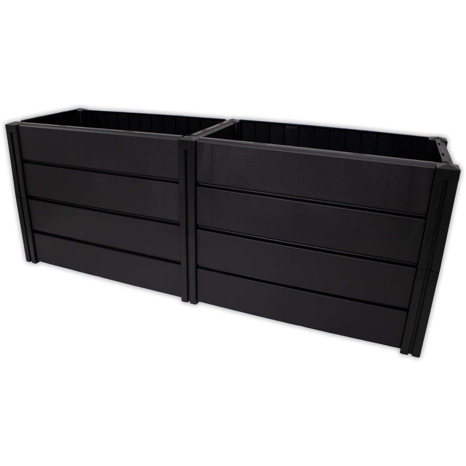 KHW Hochbeet Demeter Anthrazit XL schmal 392 l kaufen bei OBI