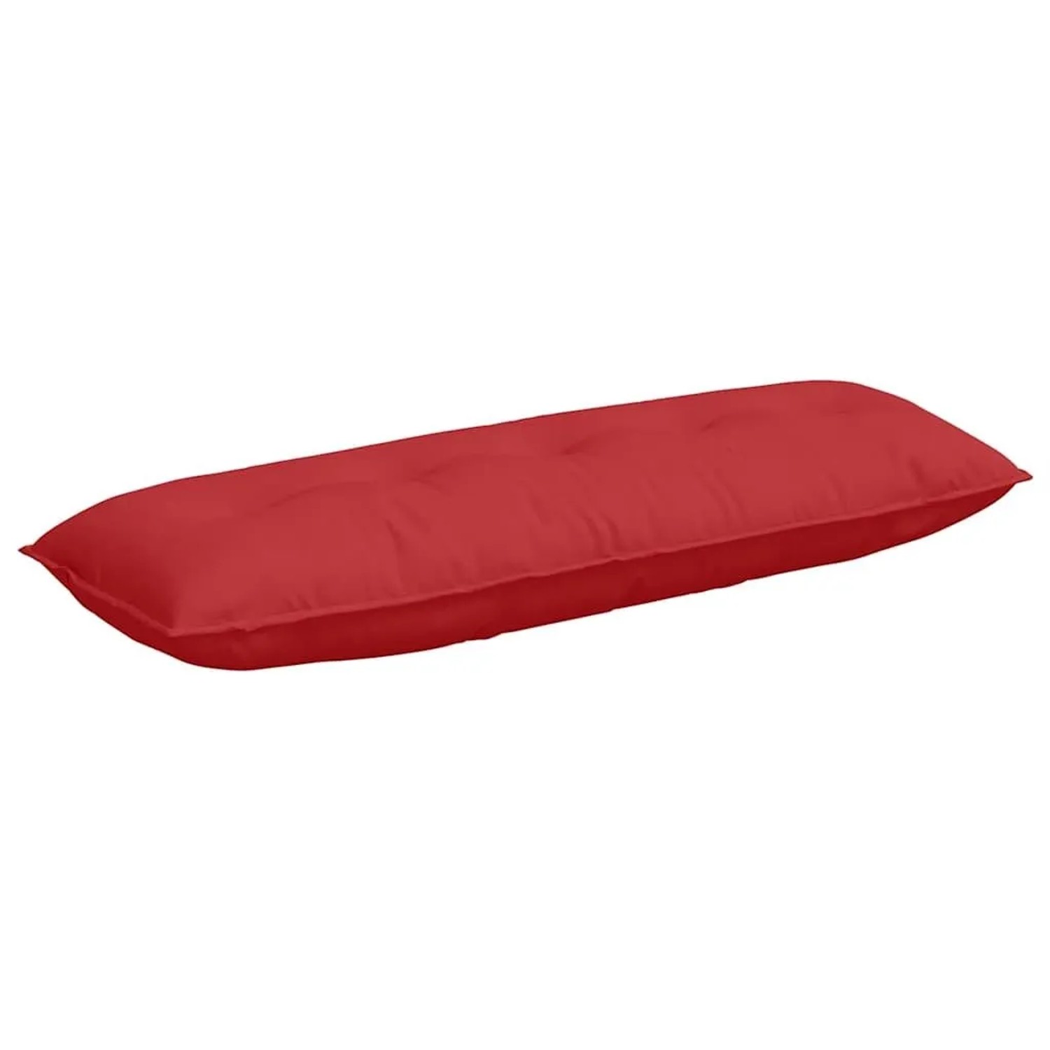 vidaXL Rückenkissen Rot 140 x 19 x 50 cm Stoff 42014842