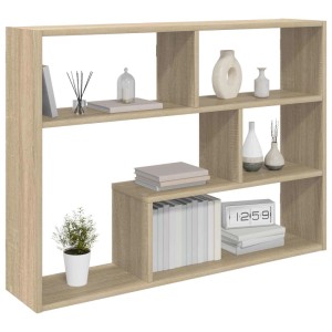 vidaXL Wandregal Wandhalterung Sonoma-Eiche 95 x 20 x 69,5 cm 8012142