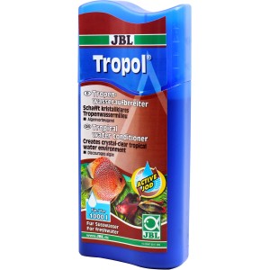 JBL Tropol Wasseraufbereiter 250ml für kristallklares Aquarienwasser und gesunde Fische.