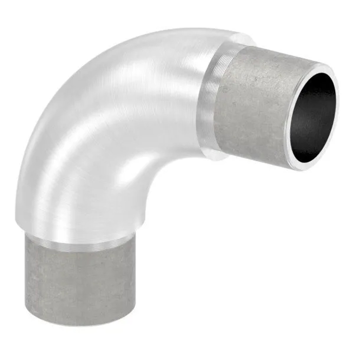 FeNau Rohrbogen 90 Grad V2A Für Rohr Ø 26,9 X 2,0 mm Zum Stecken