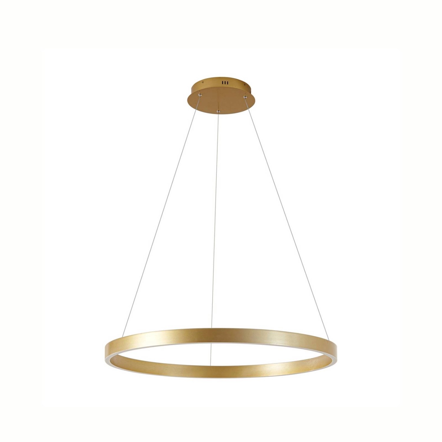Lucande LED Yonam 10042392 Dimmbar Modern in Gold Messing aus Metall 1-flam günstig online kaufen