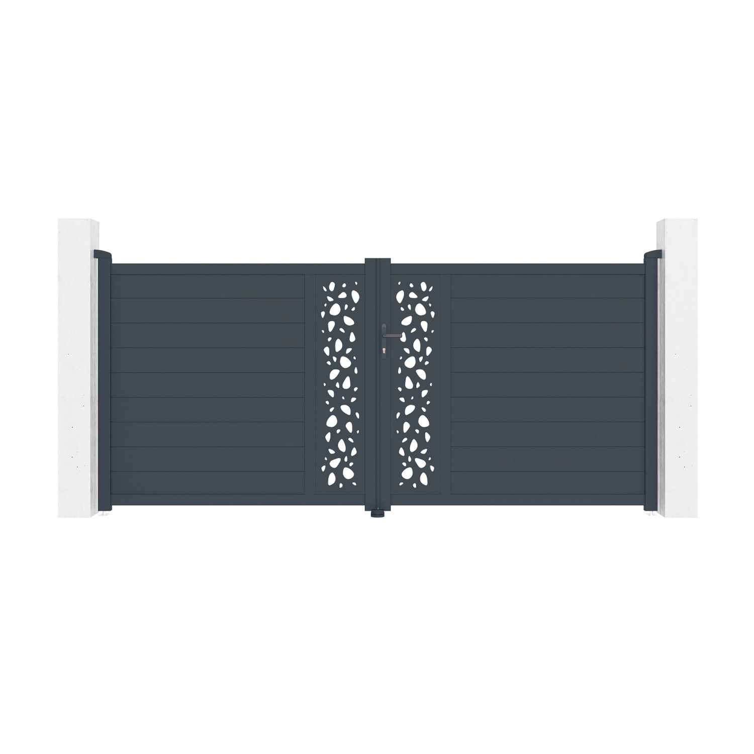 Casanoov Flügeltor Elektrisch Sunny 350x160cm & Drehtorantrieb Hicker B200 günstig online kaufen