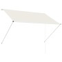 vidaXL Einziehbare Markise 200x150 cm Creme 143765