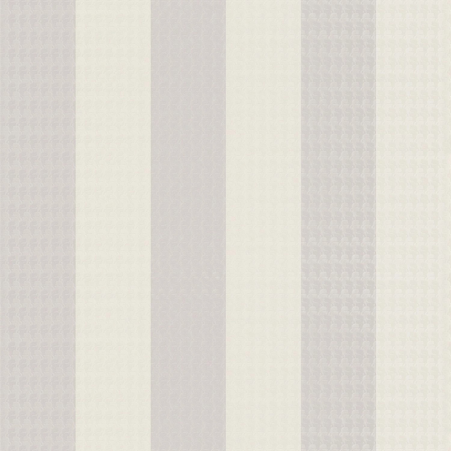 PROFHOME 378494-GU Grafik Tapete Streifen glänzend Grau Weiß Beige 0,53 m x günstig online kaufen
