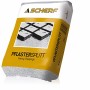 Sack Pflastersplitt 2-4 mm, 25 kg, gelb. Ideal für Pflasterarbeiten und wasserdurchlässige Fugen.