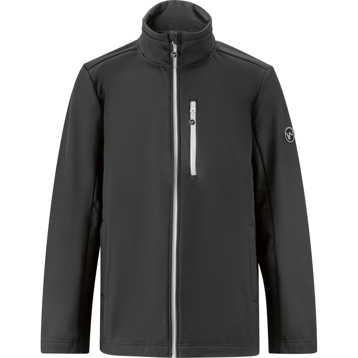 Softshell-Jacke Schwarz Größe L