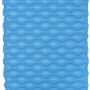 Blaue Bestway Luftmatratze Float'n Roll, 213x86 cm, mit Kopfkissen für entspanntes Schwimmen.