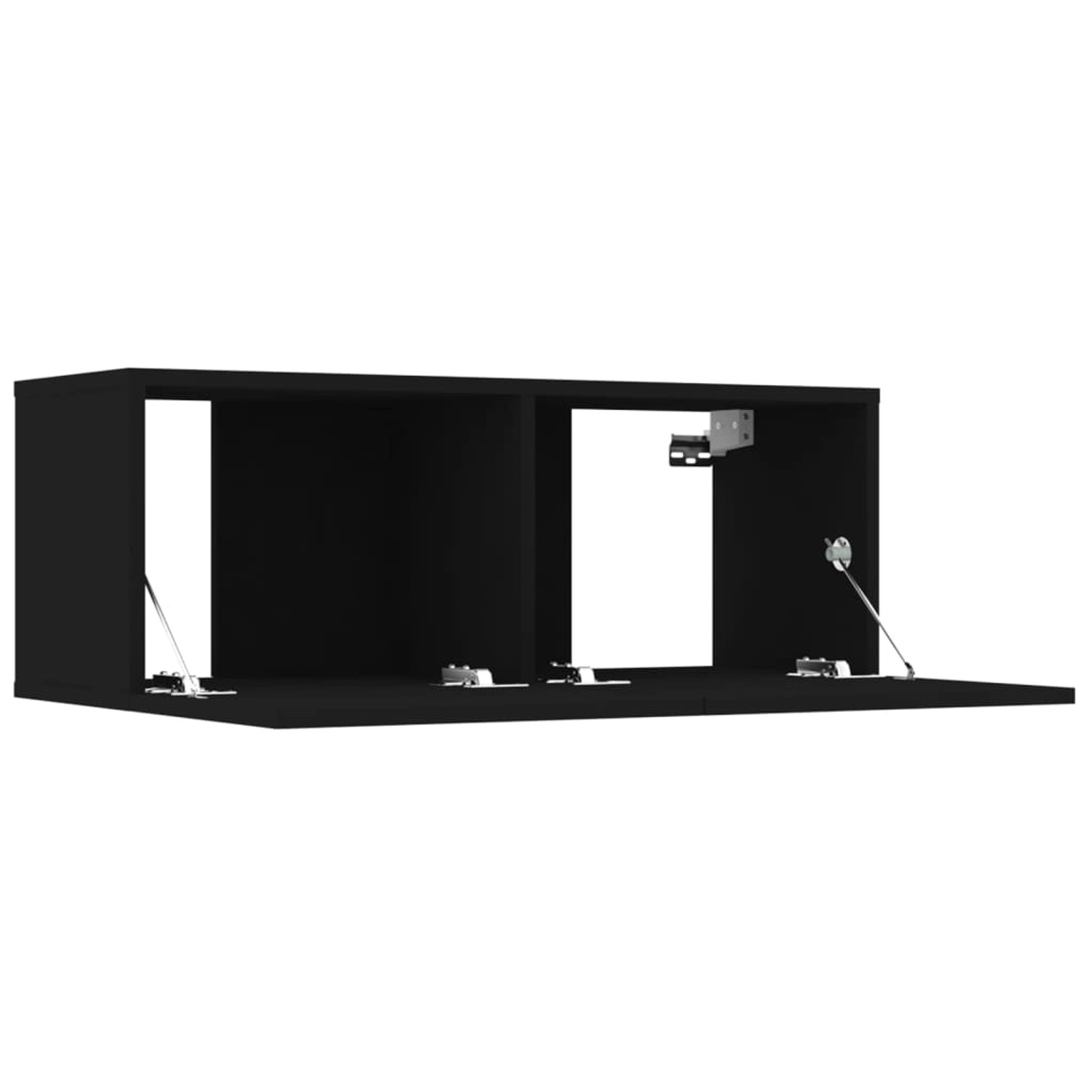 VidaXL 8-tlg. TV-Schrank-Set Schwarz Holzwerkstoff  Modell 23 günstig online kaufen