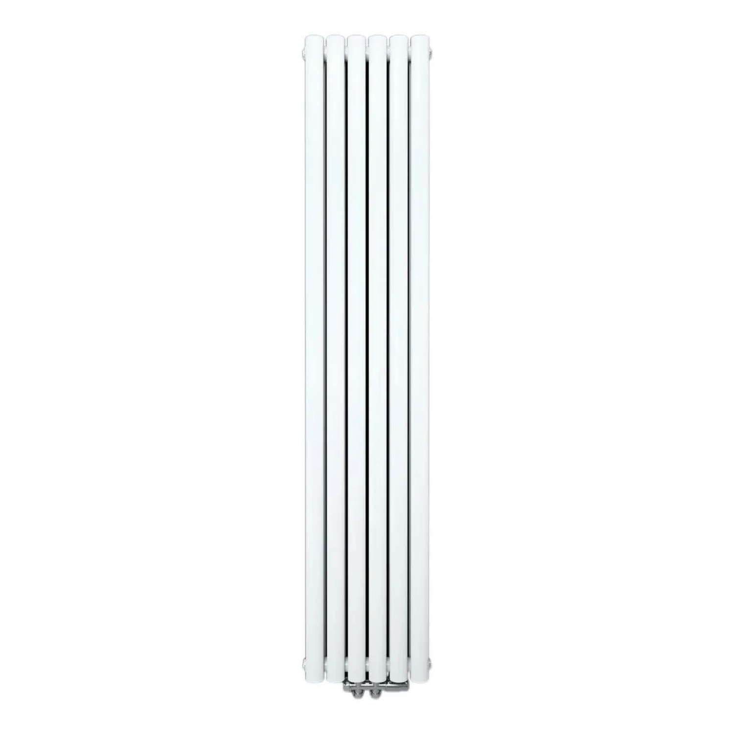 AICA Design Heizkörper 180x35.4cm 1680W Vertikal Badheizkörper Paneelheizkörper Röhrenheizkörper Doppellagig Weiß