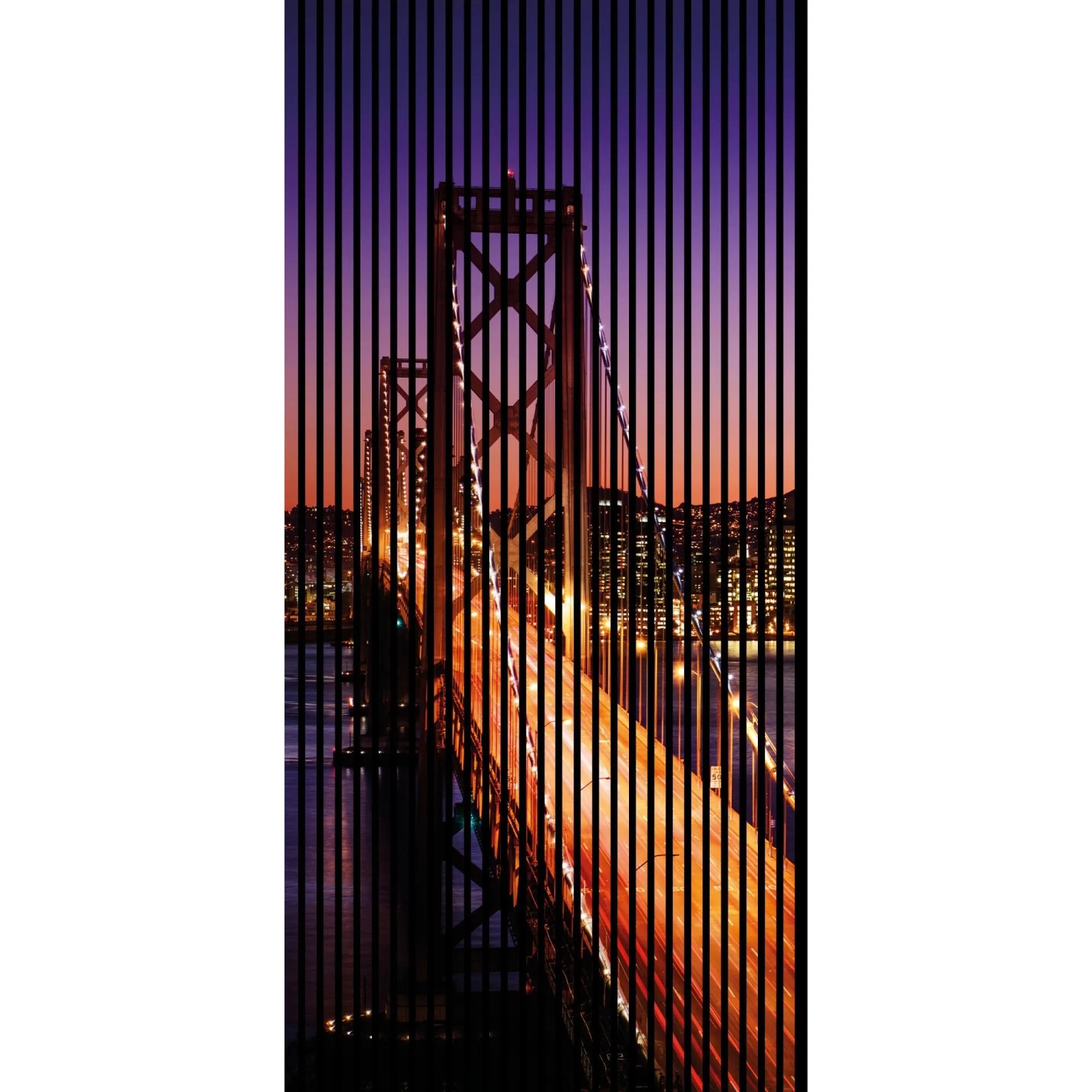 FN Acustico Akustikplatte San Francisco 1 PET u. MDF Foliert 1133 x 19 x 2400 mm