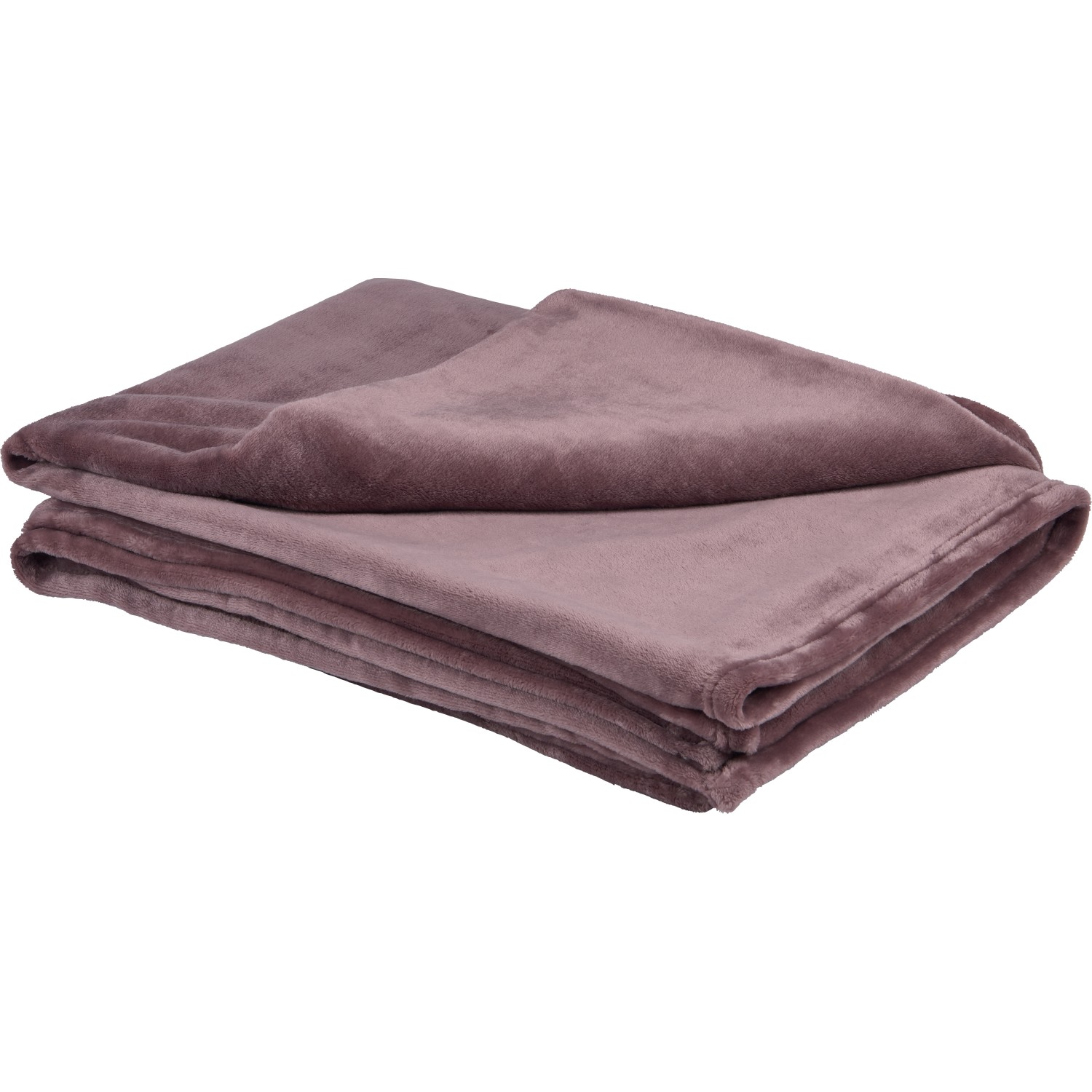 Fleece-Decke Blush Bordeaux Rosa 150 cm x 200 cm