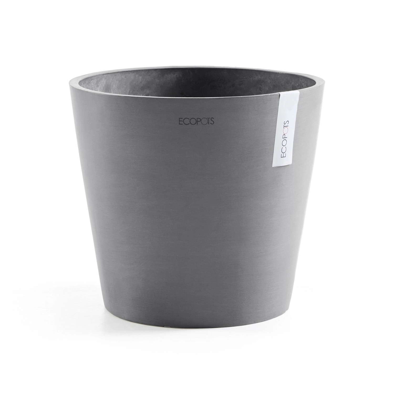 Ecopots Pflanztopf Amsterdam Grau 30 cm x 26 cm