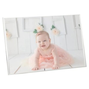 vidaXL Bilderrahmen Collage, 5 silberne Rahmen für Tischaufstellung, 21x29,7cm, mit Babyfoto.