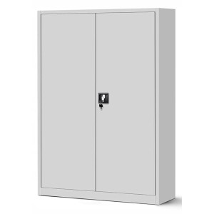 Jan Nowak Büro Aktenschrank Metallschrank JAN II 115 x 185 x 40 cm Grau
