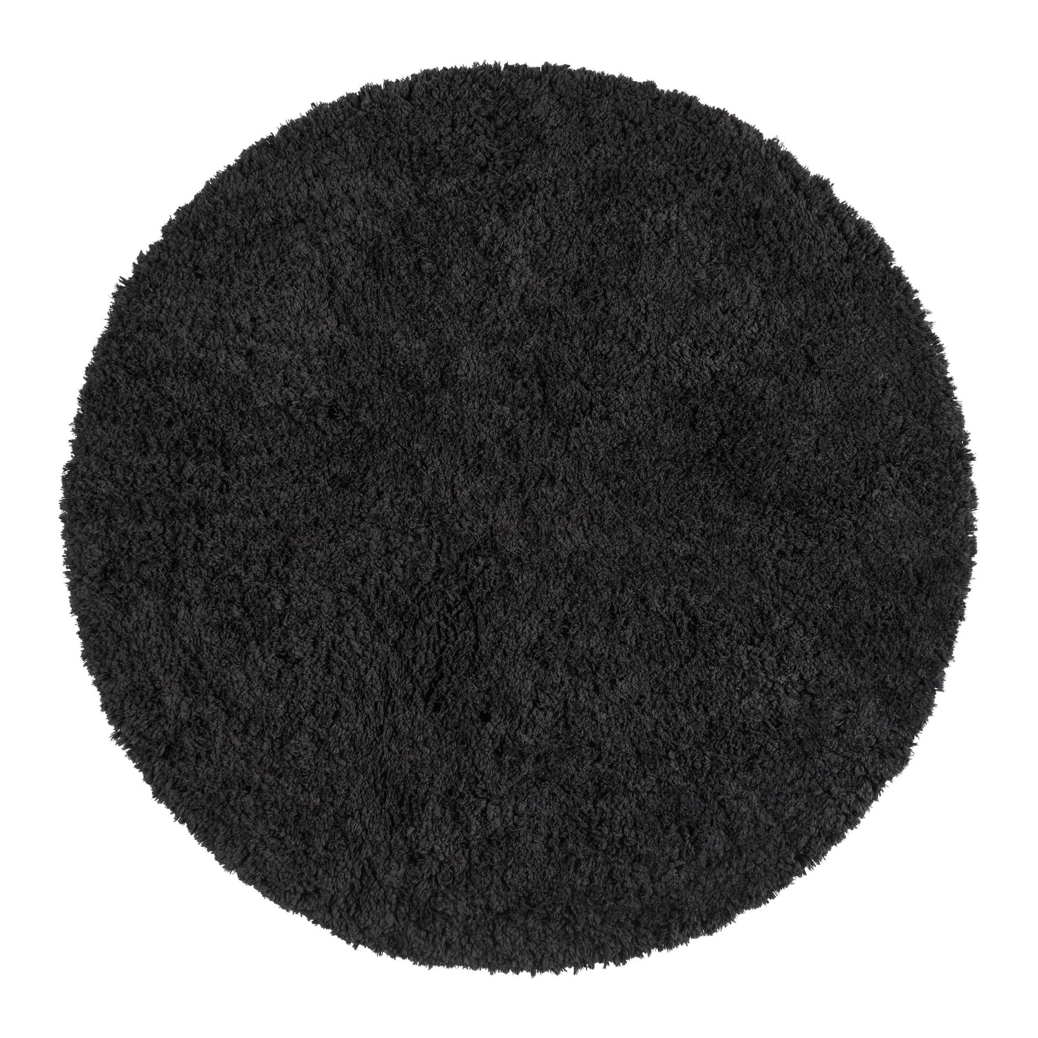 Premium Living Badematte Chris Schwarz Ø ca. 80cm