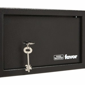 Burg Wächter Möbeltresor Favor S3 K, anthrazit, mit Schlüssel.