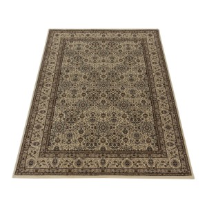 Beiger Ayyildiz Orientteppich Kashmir mit floralem Muster, 160x230 cm.