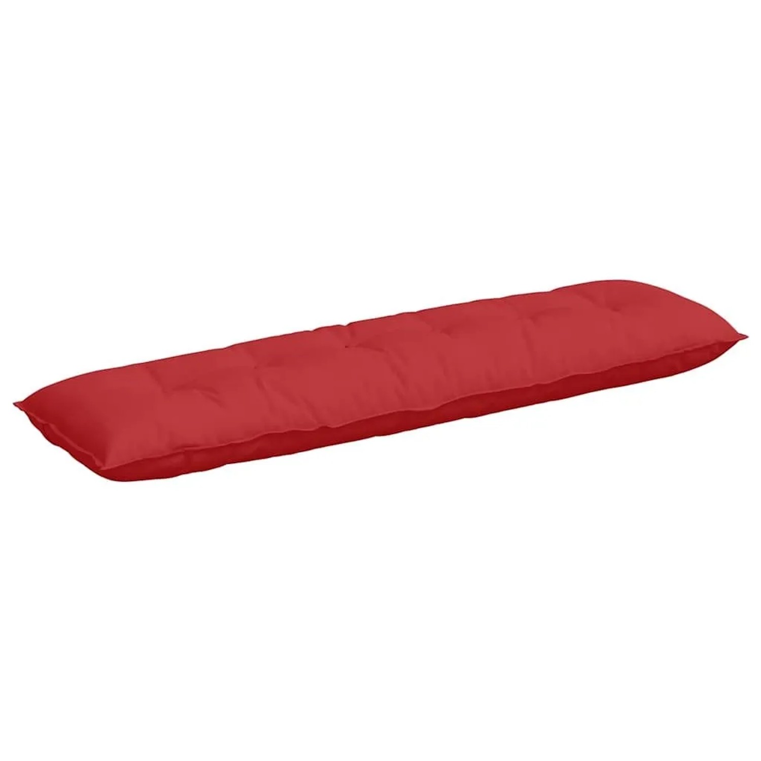 vidaXL Rückenkissen Rot 180 x 19 x 50 cm Stoff 42014928