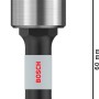 Bosch Schnellverschluss-Bithalter Impact Control, 60 mm, schwarz-silber. Robuster Bit-Halter mit Quick-Change-Funktion.