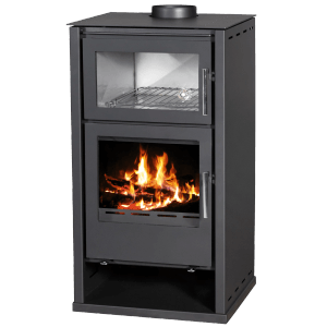 Victoria Kaminofen Regina F mit Backfach mit 8,65 kW