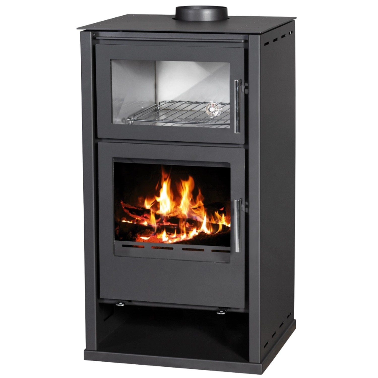 Victoria Kaminofen Regina F mit Backfach mit 8,65 kW günstig online kaufen