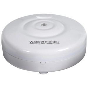 Westfalia Wassermelder CC-500, weißer Kunststoff, Ø 83mm, für Alarmanlagen.