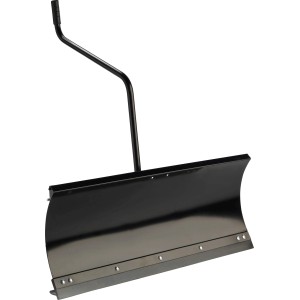 Alpina Schneeschild für Rasentraktoren AT3 und AT4, 107cm breit, aus Stahl.