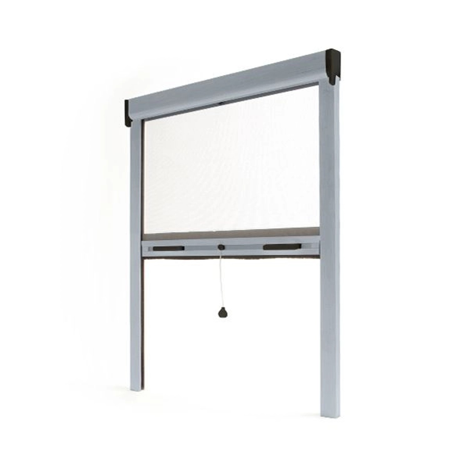 Avosdim Insektenschutzrollo Fenster & Tür Aluminium 150cm x 160cm Silbermet günstig online kaufen