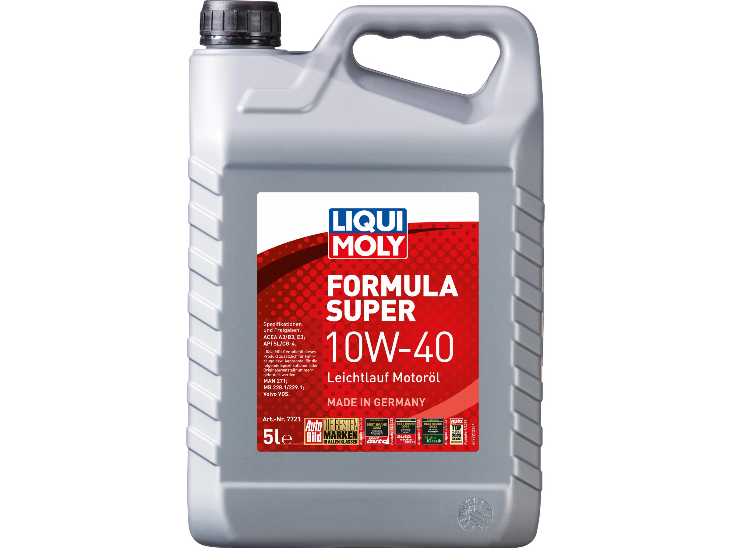 ARIAL MOTORÖL SAE 10W-40 | 1 Liter | Für Benzin- & Dieselmotoren | Leichtlauf SL/CF
