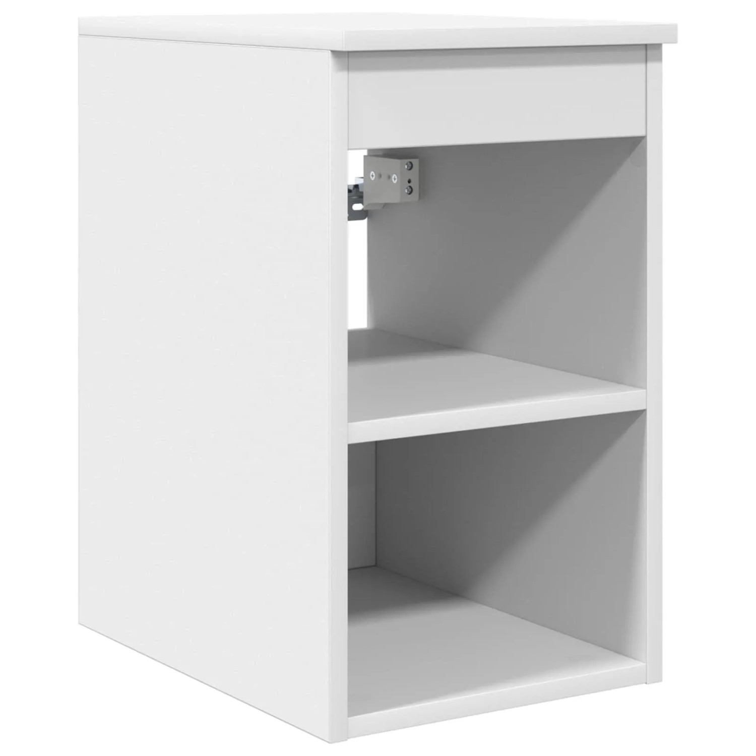 vidaXL Badezimmerschrank Inzwischen Weiß 30 x 44,5 x 50 cm 890350