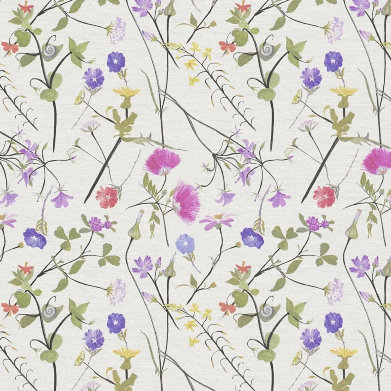 Tadessi Tapete Floral M1-No.4094 Vliestapete in Mehrfarbig