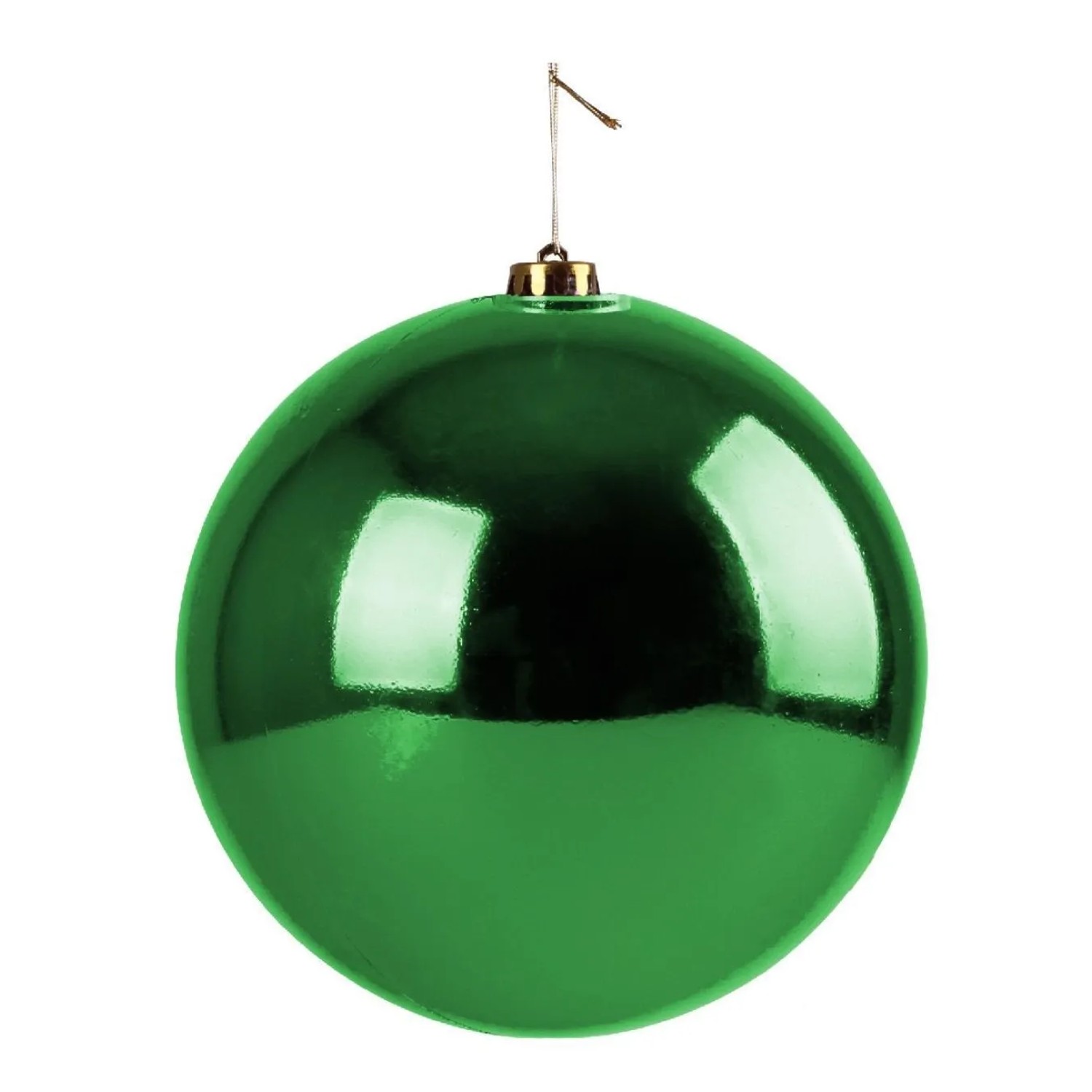 Lex Christbaumkugel Grün Weihnachtskugel ⌀ 30 cm Baumschmuck Deko-Kugel Glänzend