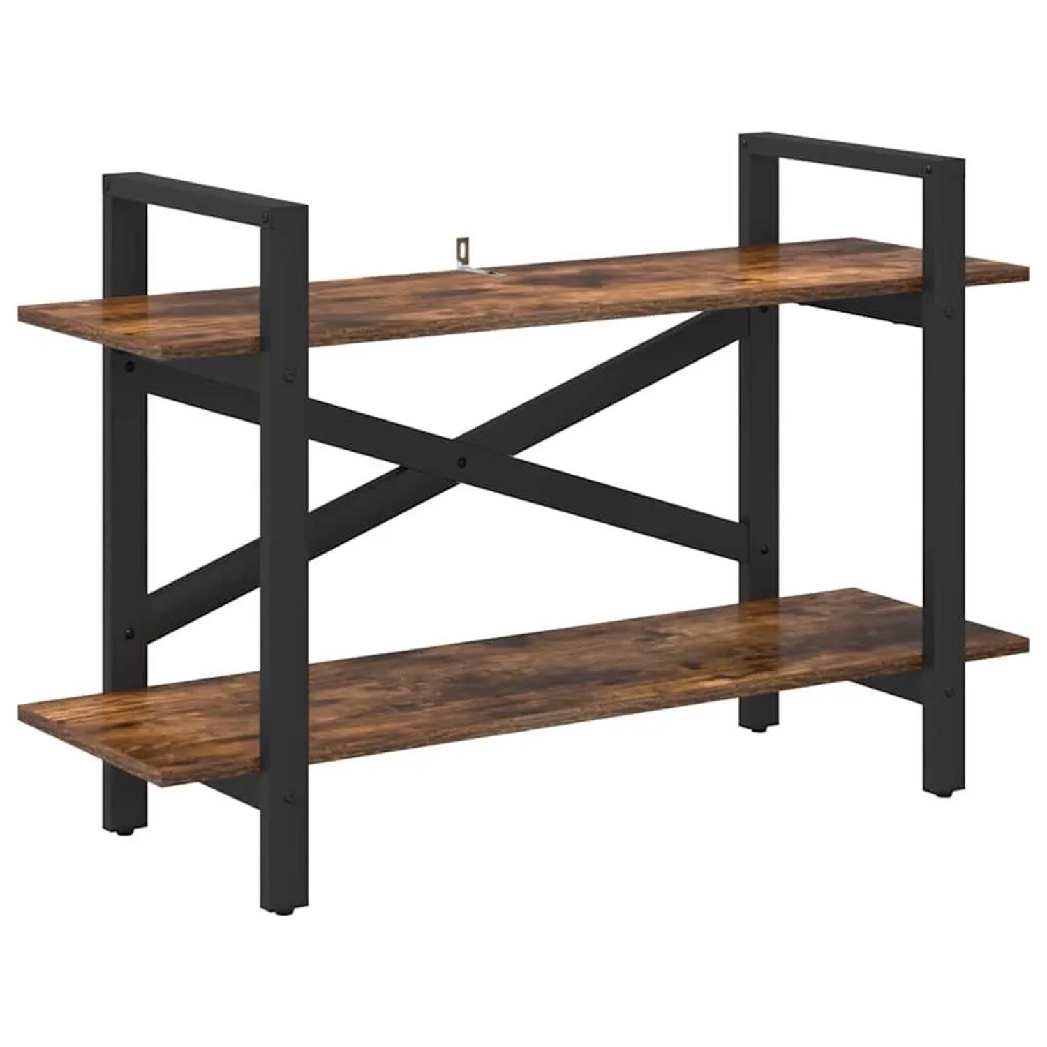 vidaXL Bücherregal Geräucherte Eiche 100 x 33,5 x 64 cm Holzwerkstoff 88395 günstig online kaufen